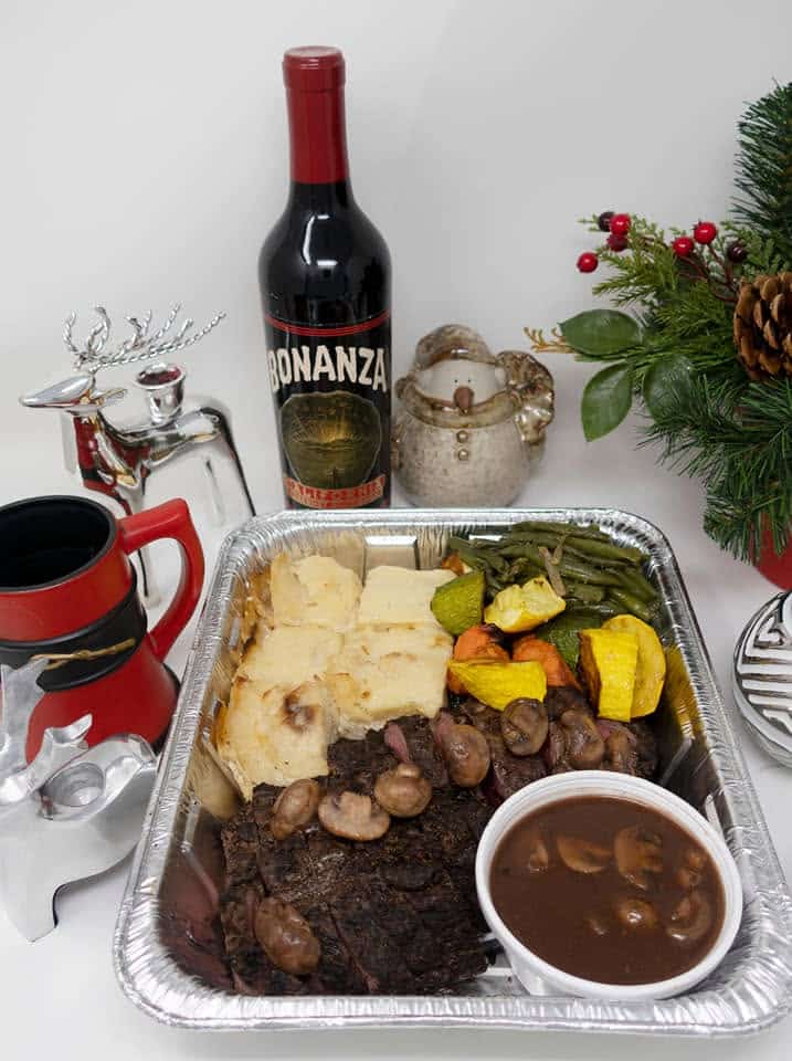 New Year's Eve catered celebration